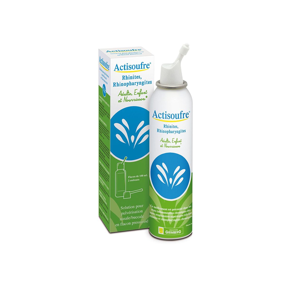 Actisoufre – Spray Nazal ose Oral