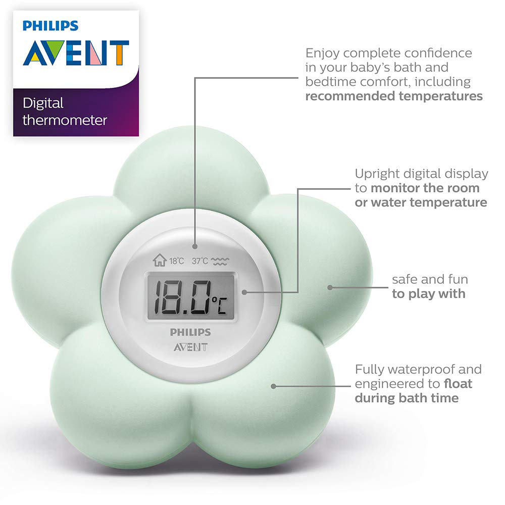 Avent – Termometër ambienti dhe banje