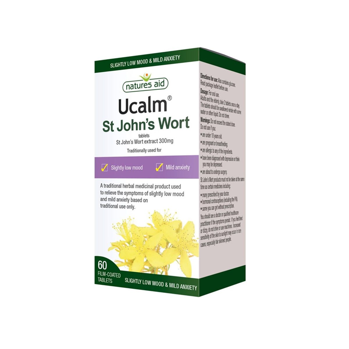 Natures Aid – Ucalm St. John’s Wort