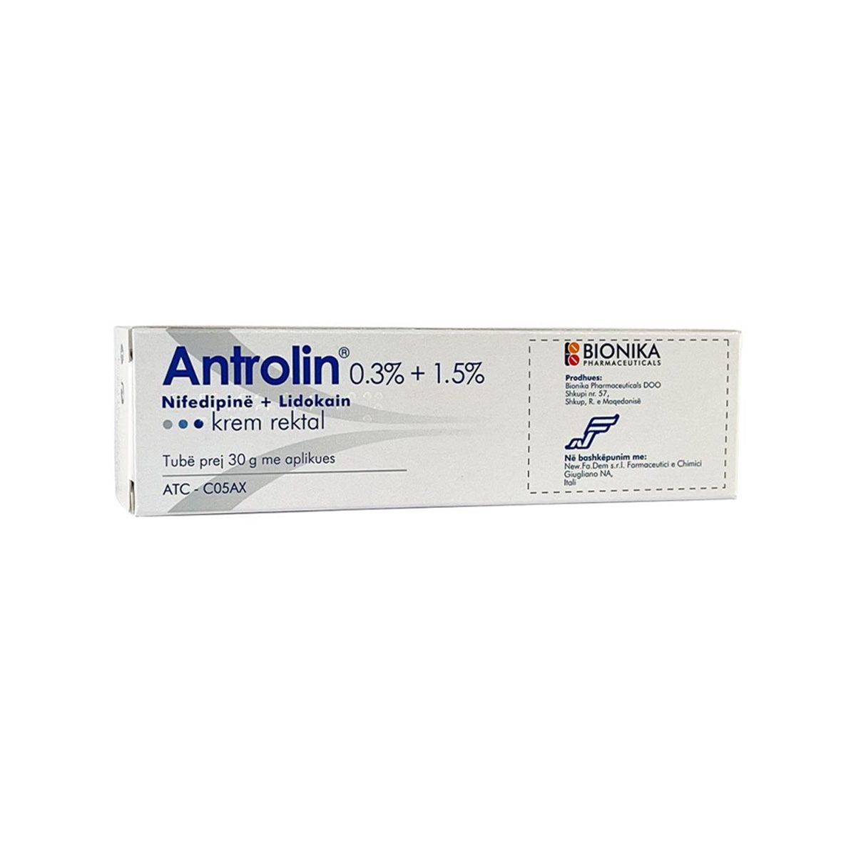 Bionika – Antrolin Rectal Cream