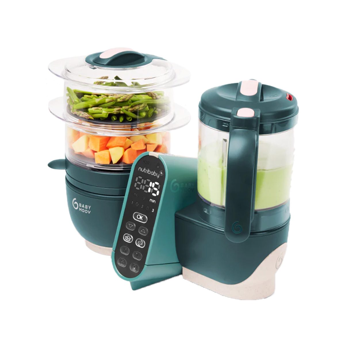 Babymoov – Nutribaby+ 6-in-1 Baby Food Maker