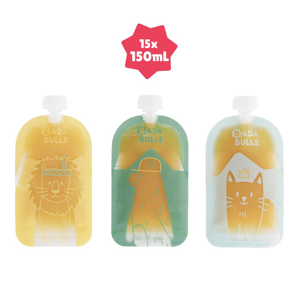 Badabulle – Reusable Food Pouches (4m+)