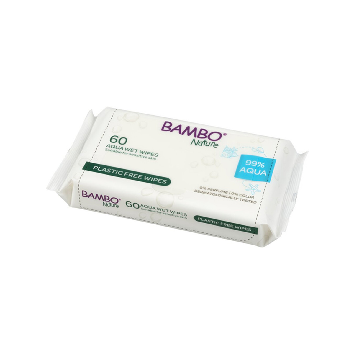 Bambo Nature – Aqua Wet Wipes