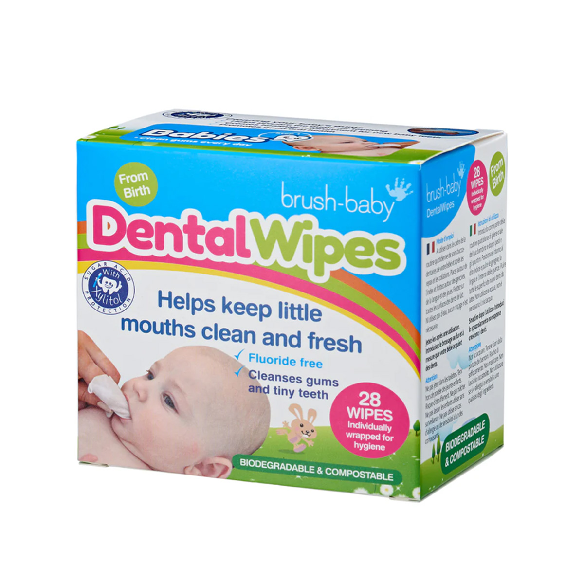 Brush-Baby – Dental Wipes With Xylitol