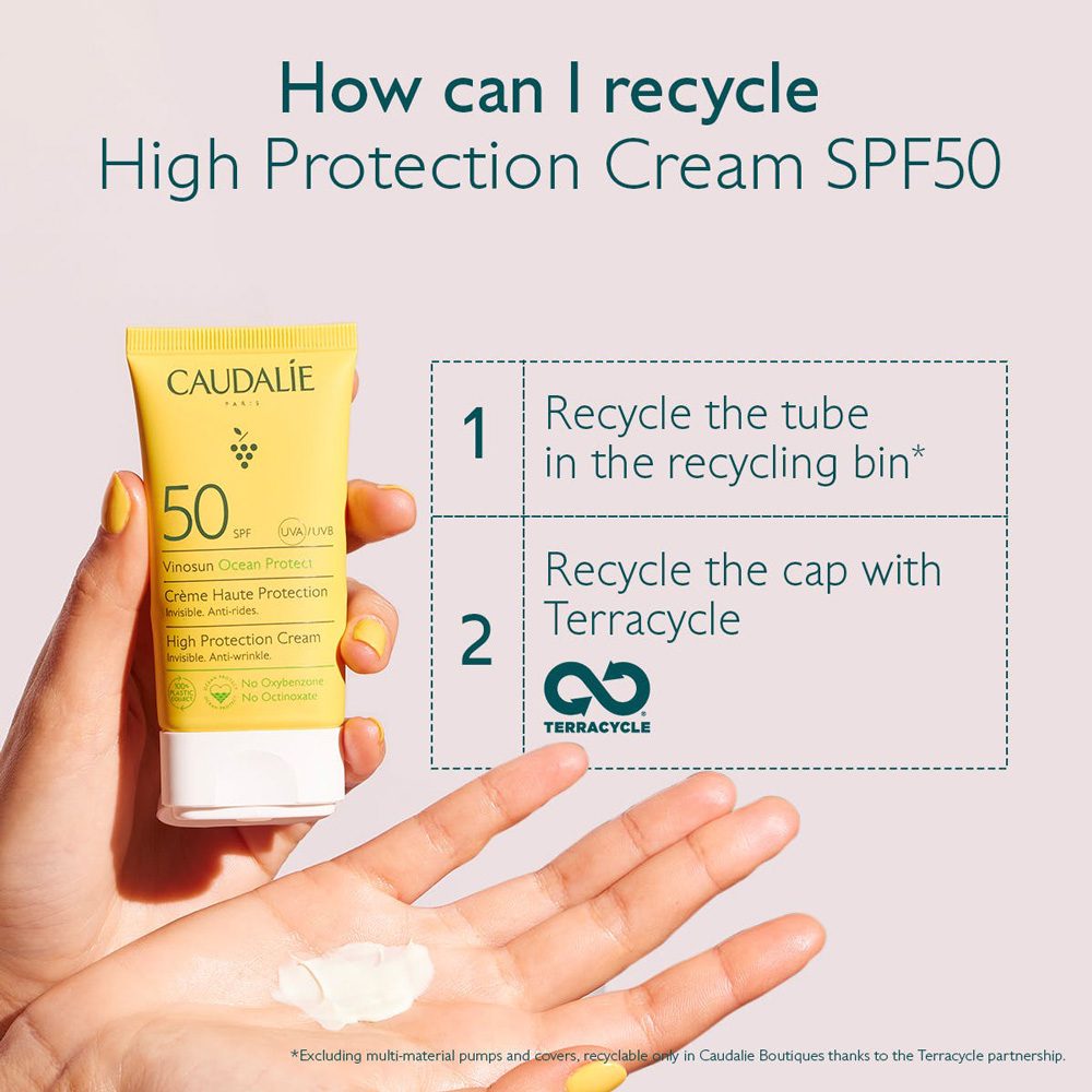 Caudalie – Vinosun Protect High Protection Cream (SPF 50)