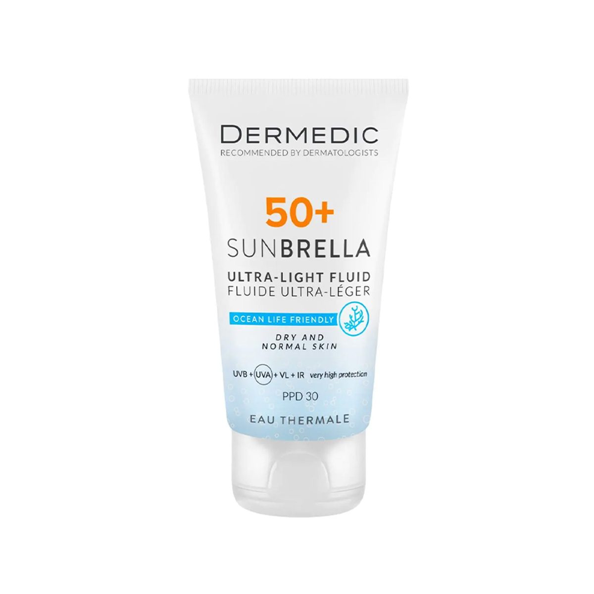 Dermedic – Sunbrella Ultra-Light Fluid Dry and Normal Skin (SPF 50+)