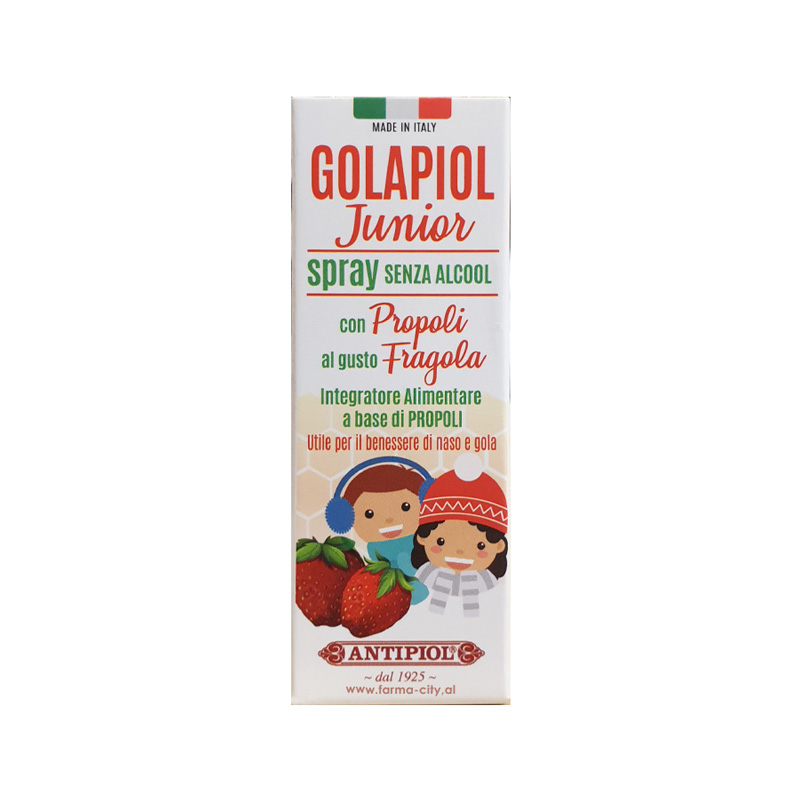 Antipiol – Golapiol Junior spraj për fytin për fëmijë