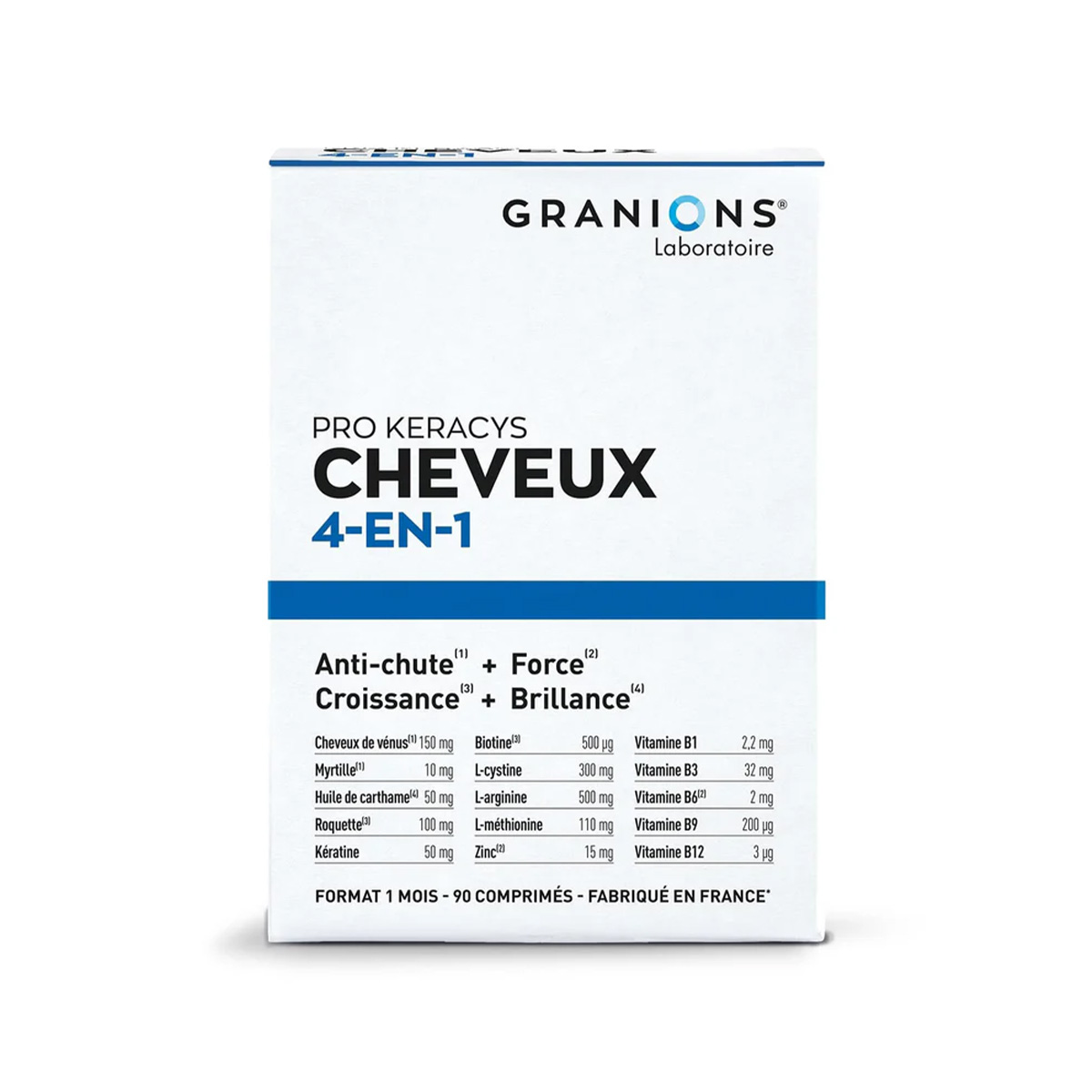Granions – Pro Keracys Cheveux 4 en 1