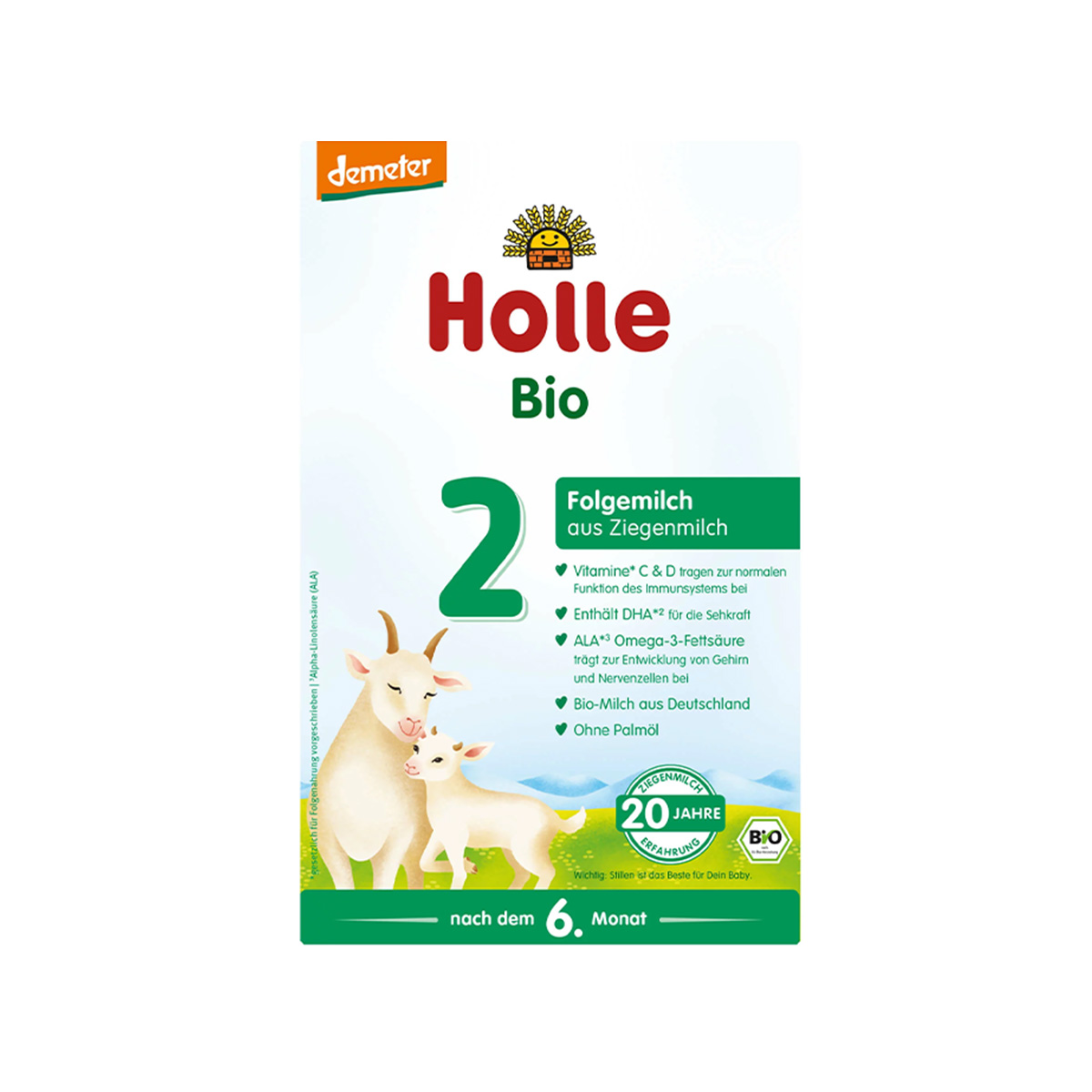 Holle – Qumësht dhie organik 2 (6m+)
