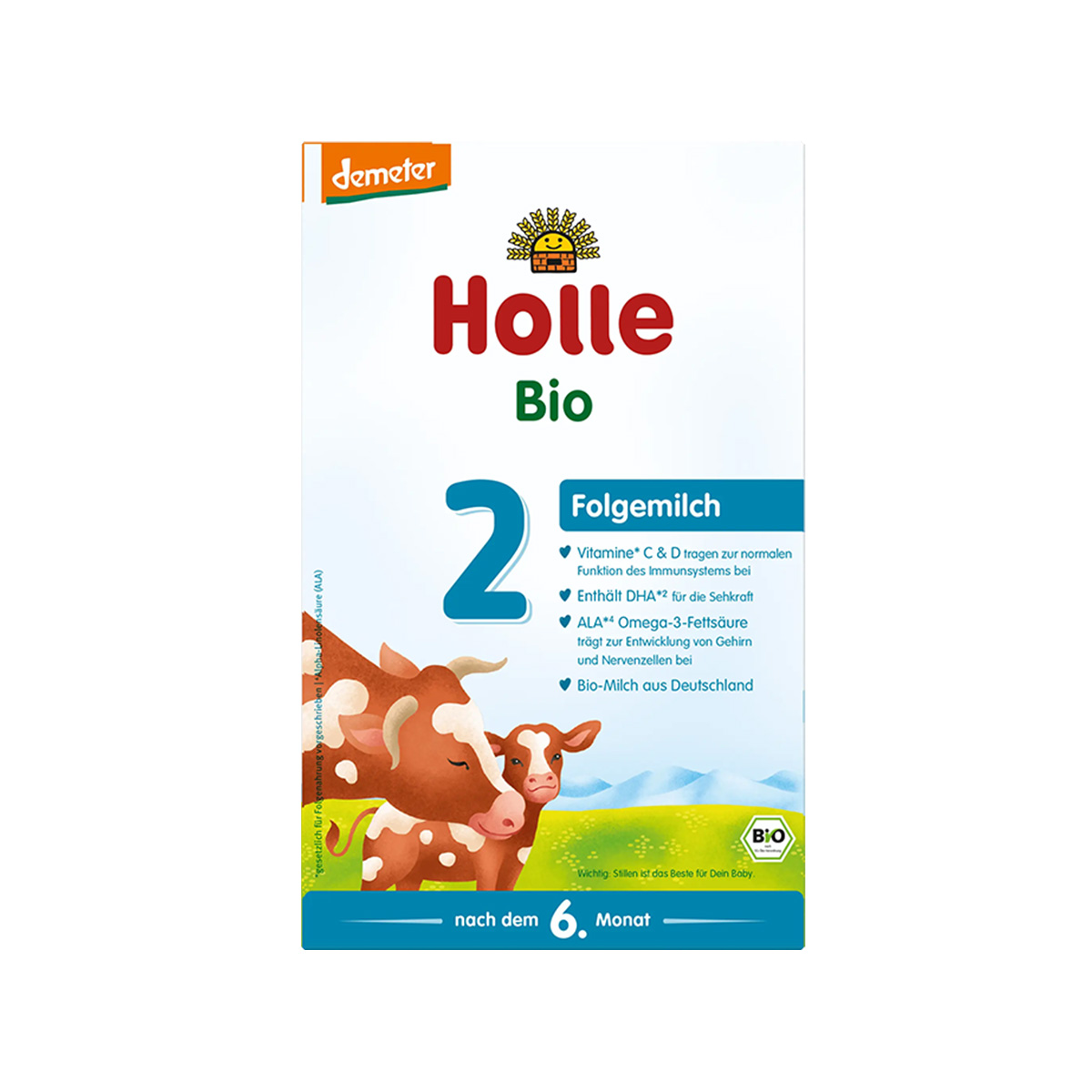 Holle – Qumësht lope organik 2 (6m+)