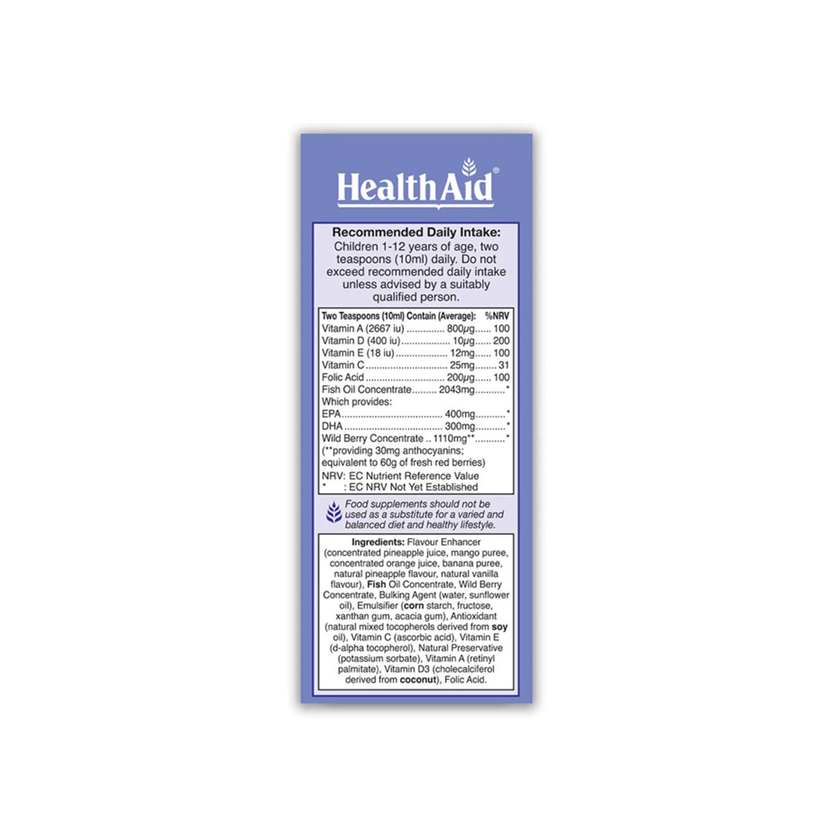 Health Aid – Kidz Omega Liquid