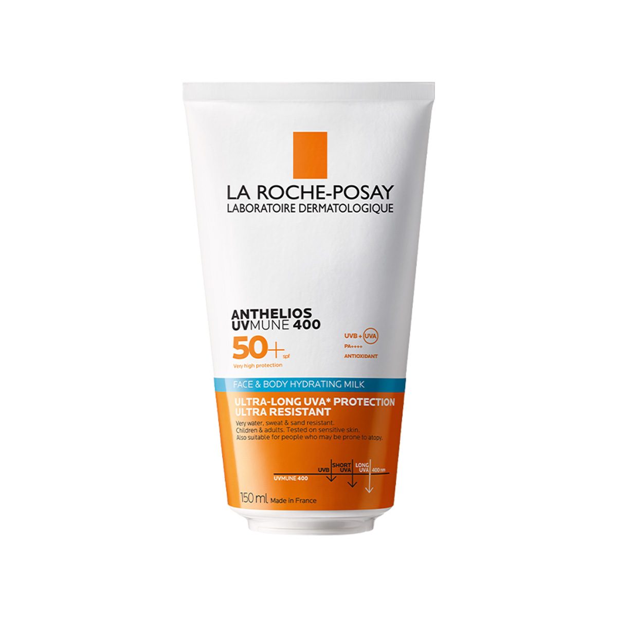 La Roche Posay – Anthelios UVMune 400 Face & Body Hydrating Milk (SPF 50+)