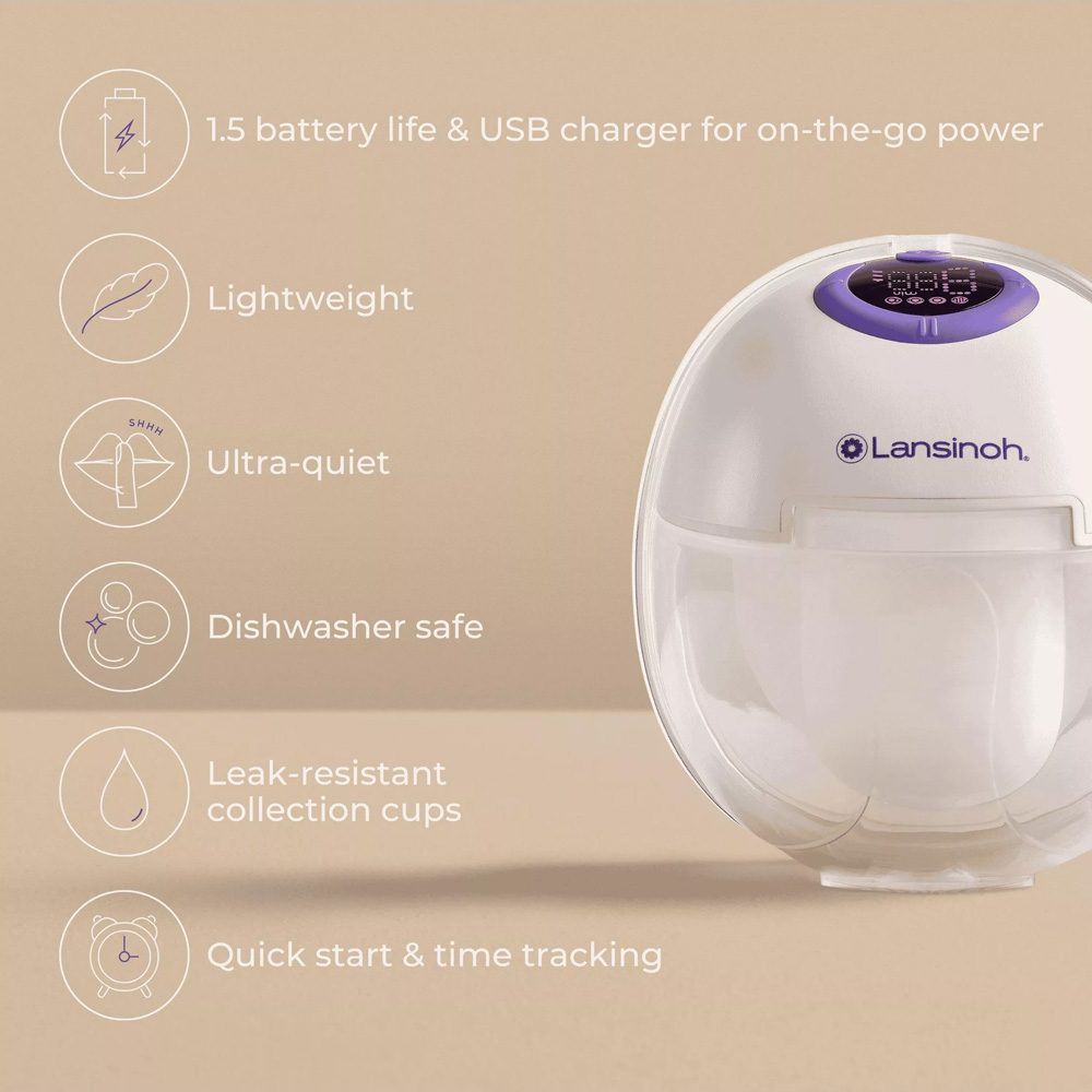 Lansinoh – Hands Free Breast Pump Double