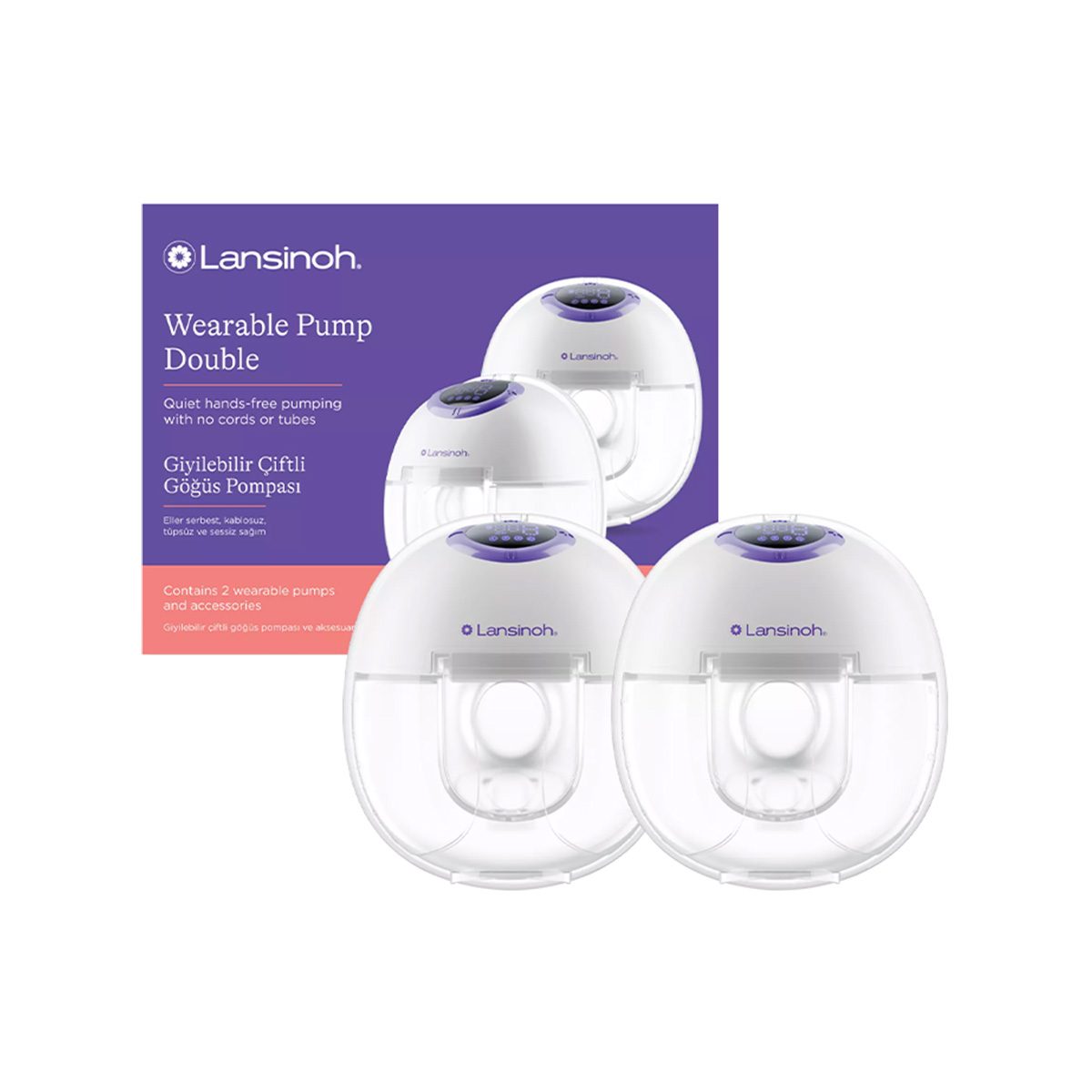 Lansinoh – Hands Free Breast Pump Double