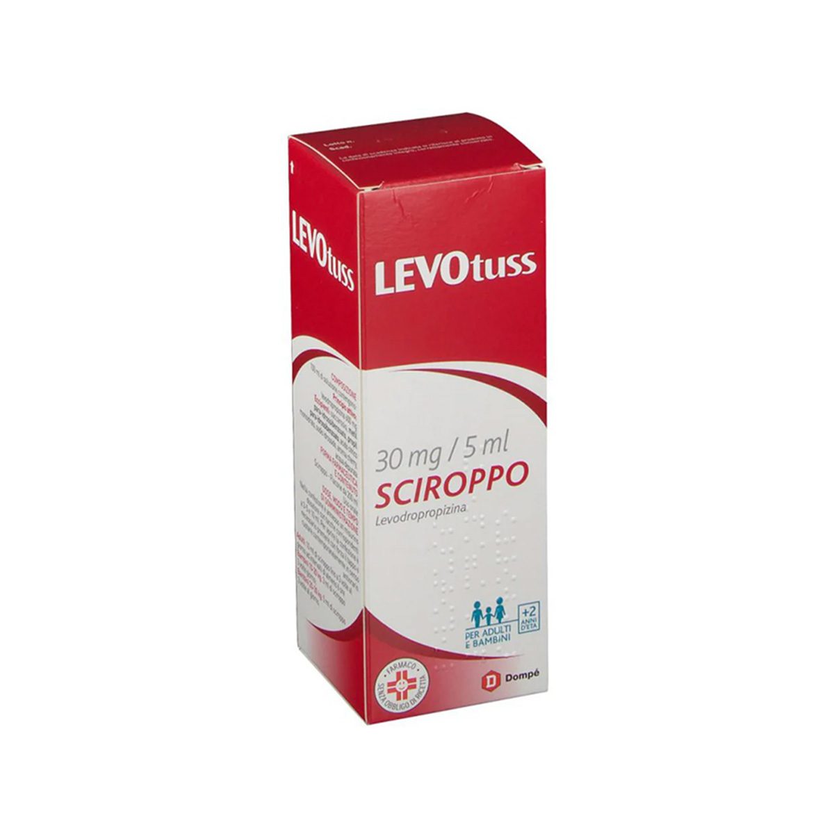 Dompe – Levotuss Shurup 30mg/5ml
