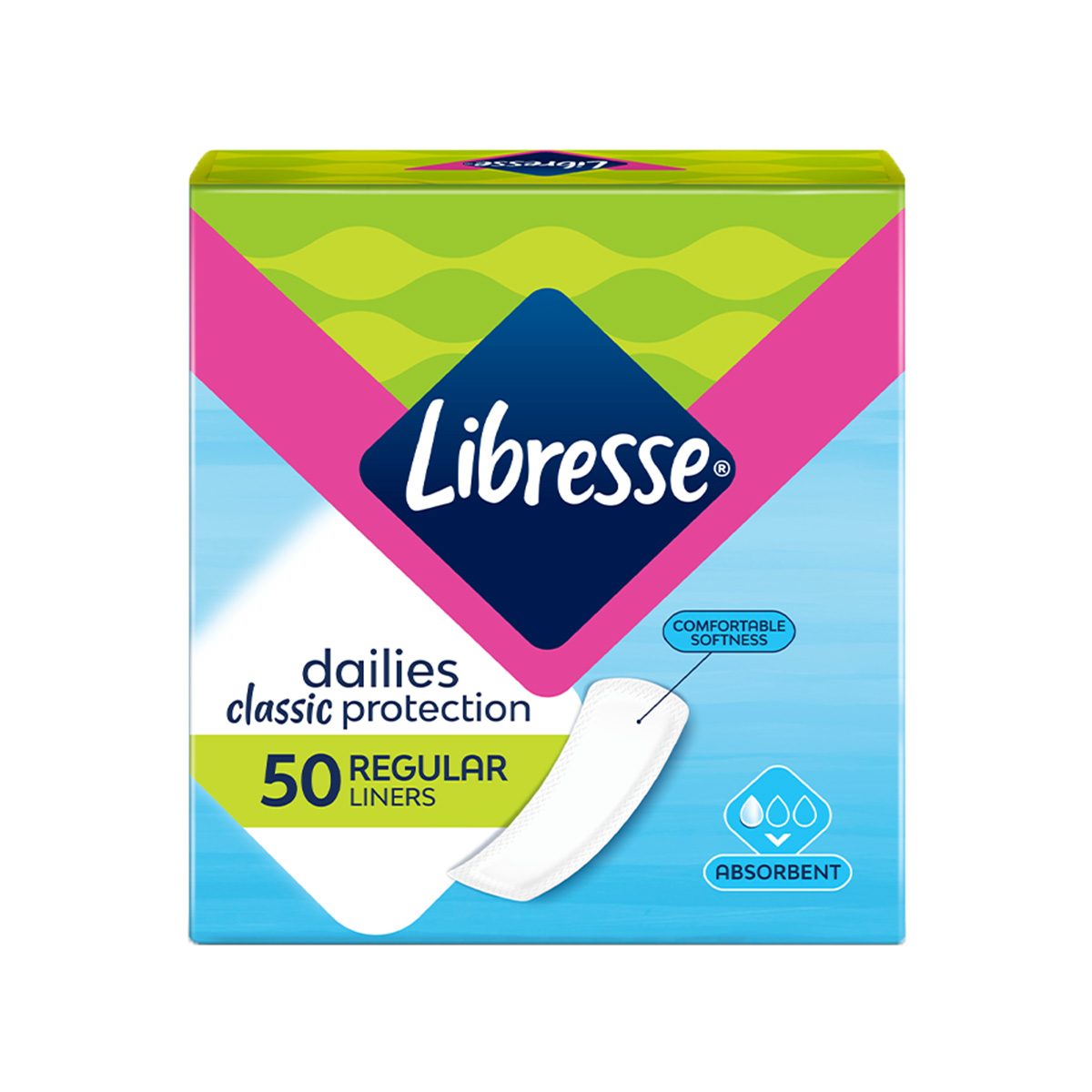 Libresse – Peceta Ditorel Classic (Regular Liners)