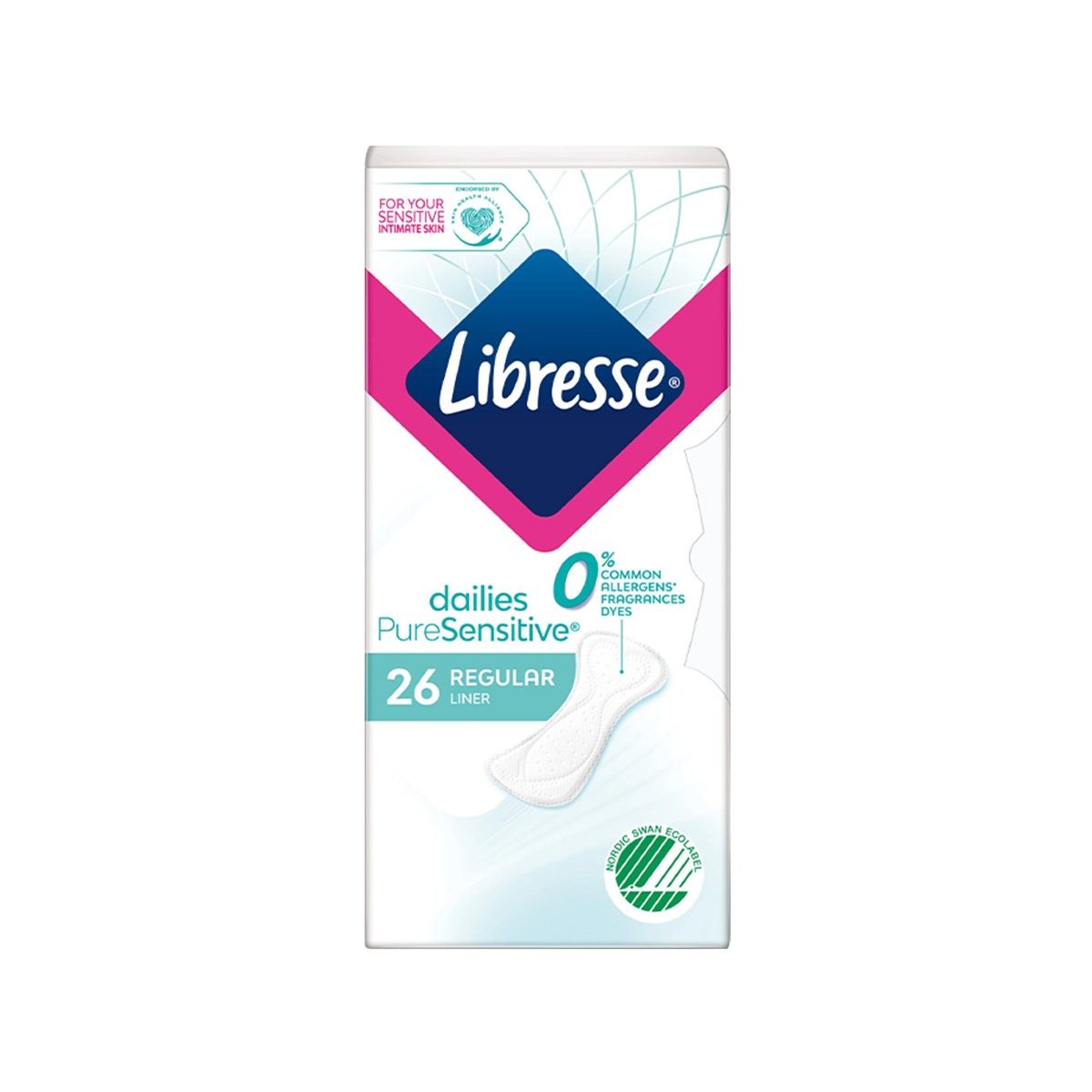 Libresse – Pure Sensitive peceta ditore (Regular Liners)