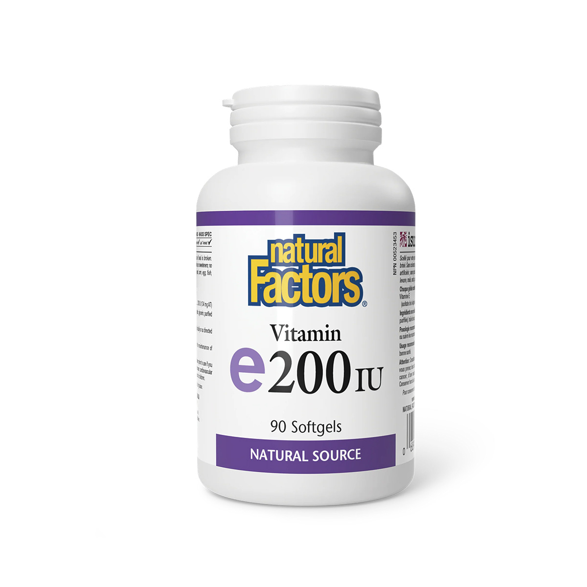 Natural Factors – Vitamin E 200IU