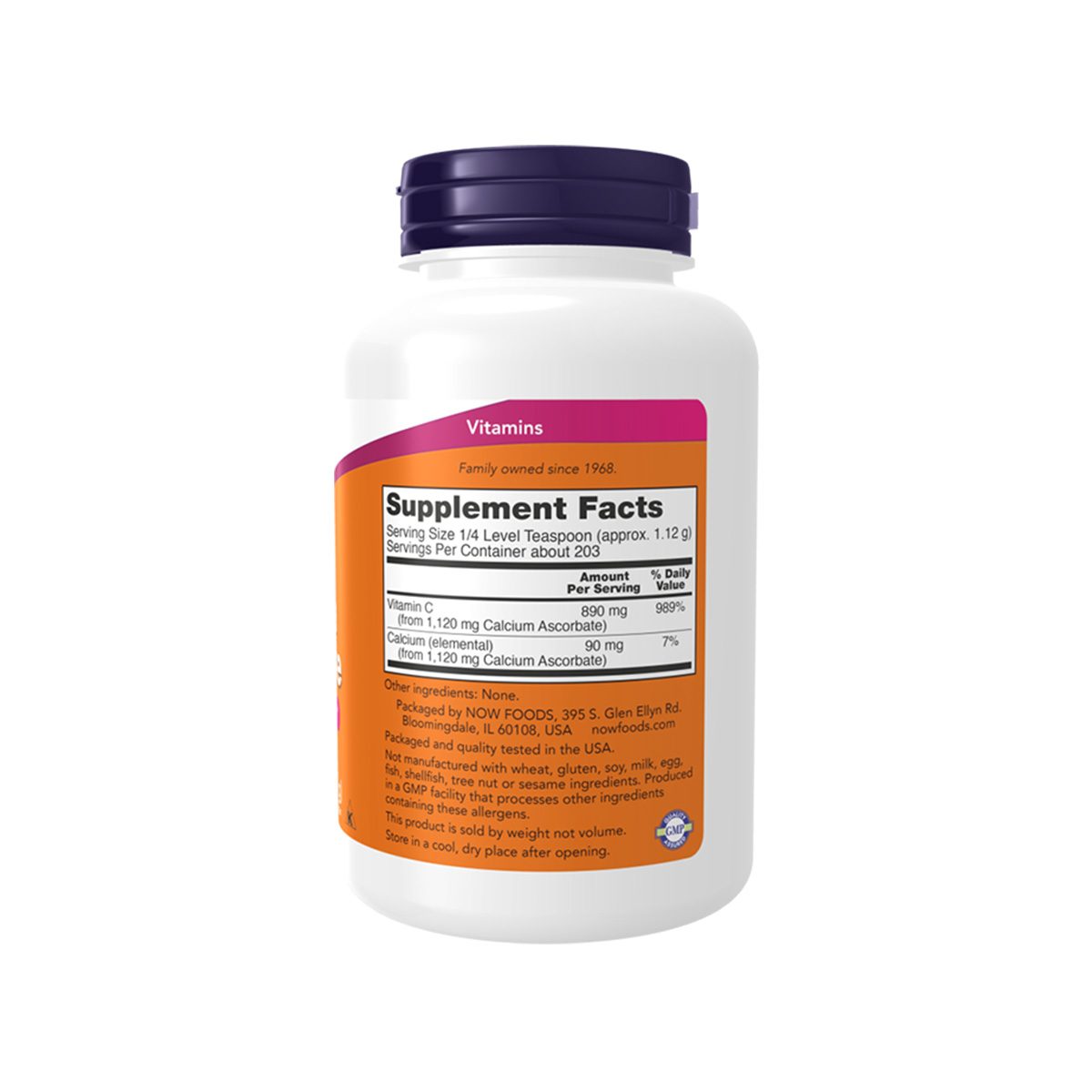 Now – Calcium Ascorbat Powder