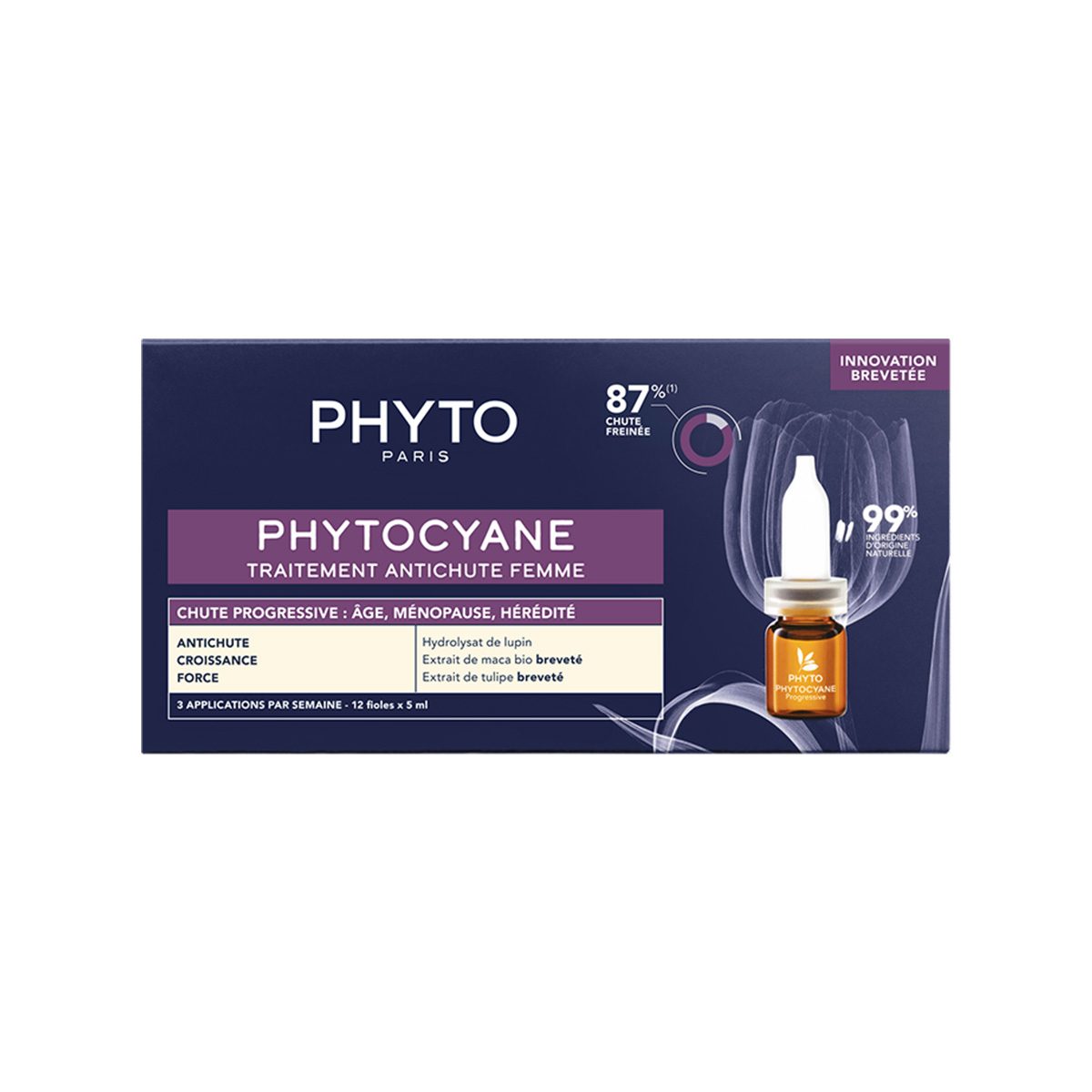 Phyto – Phytocyane Progressiv, ampula kundër rënies progresive të flokëve tek femrat