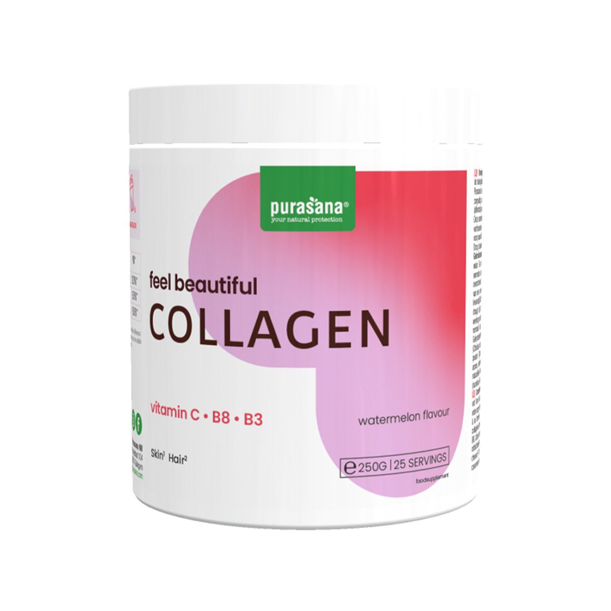 Purasana – Feel Beautiful Collagen Powder with Watermelon