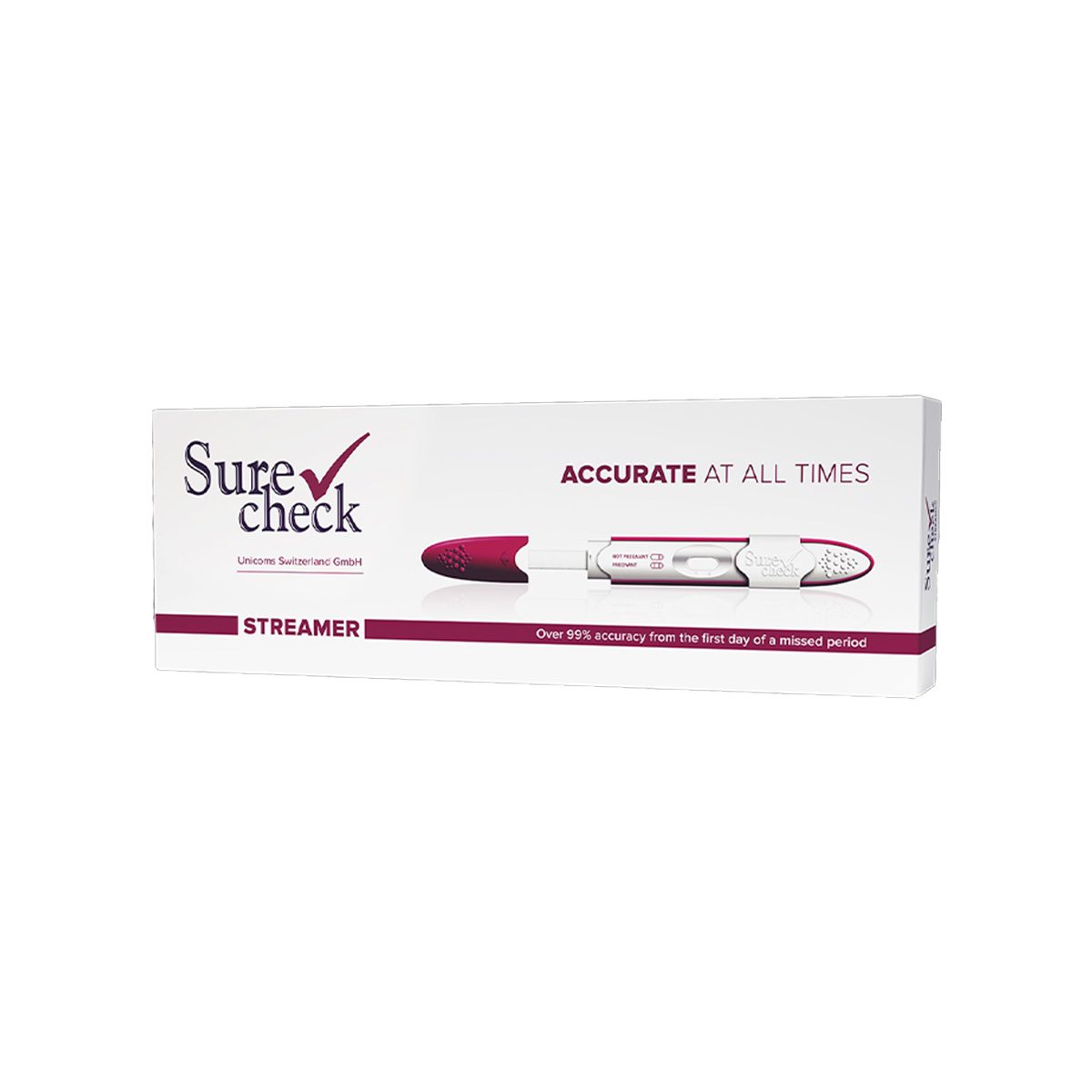 Sure Check – Streamer pregnancy test