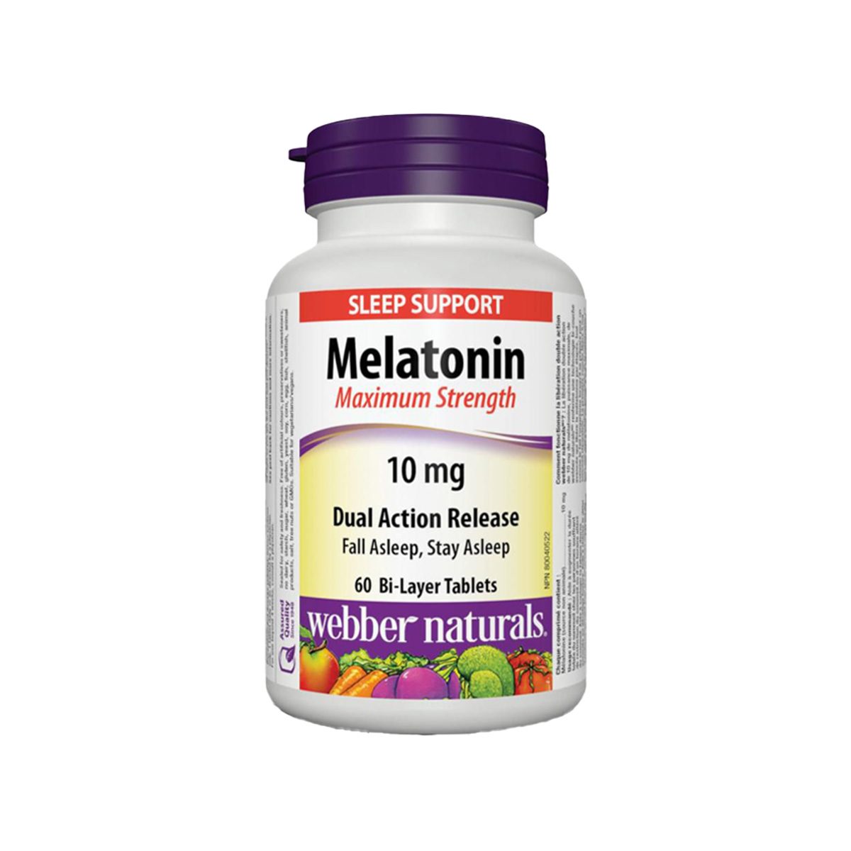 Webber Naturals – Melatonin 10mg